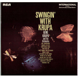 Gene Krupa And His Orchestra Swingin' With Krupa Vinyl LP USED