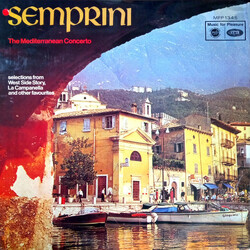 Alberto Semprini The Mediterranean Concerto Vinyl LP USED