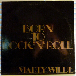 Marty Wilde Born To Rock 'N' Roll Vinyl LP USED