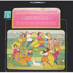 Johann Sebastian Bach Coffee Cantata No. 211 / Peasant Cantata No. 212 Vinyl LP USED