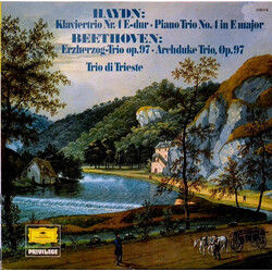 Joseph Haydn / Ludwig Van Beethoven / Trio Di Trieste Haydn: Klaviertrio Nr. 4 E-dur  Beethoven: Klaviertrio B-dur Op. 97 (Erzherzogs-Trio) Vinyl LP U