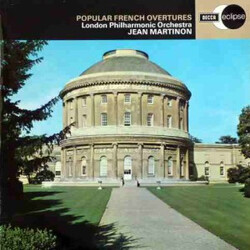 The London Philharmonic Orchestra / Jean Martinon Popular French Overtures Vinyl LP USED