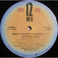 Heavy Traffic (2) / V (17) The Fire Is Gone Vinyl USED