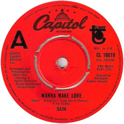 Sun (7) Wanna Make Love Vinyl USED