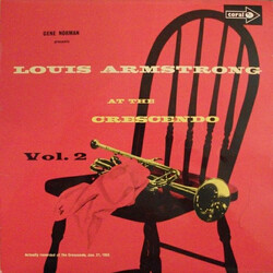 Louis Armstrong And His All-Stars At The Crescendo Vol. 2 Vinyl LP USED