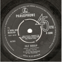 Adam Faith Idle Gossip Vinyl USED