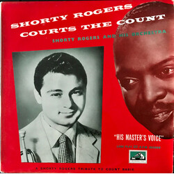 Shorty Rogers And His Orchestra Shorty Rogers Courts The Count Vinyl LP USED