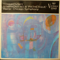 Pyotr Ilyich Tchaikovsky / Fritz Reiner / The Chicago Symphony Orchestra Pathétique Symphony Vinyl LP USED