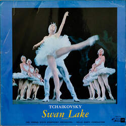 Pyotr Ilyich Tchaikovsky / Orchester Der Wiener Staatsoper / Nello Santi Swan Lake (Excerpts) Vinyl LP USED