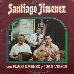 Santiago Jiménez / Flaco Jimenez / Juan Viesca Santiago Jimenez Con Flaco Jimenez Y Juan Viesca Vinyl LP USED