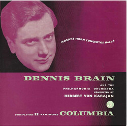 Wolfgang Amadeus Mozart / Dennis Brain / Philharmonia Orchestra / Herbert von Karajan Horn Concertos Nos. 1-4 Vinyl LP USED