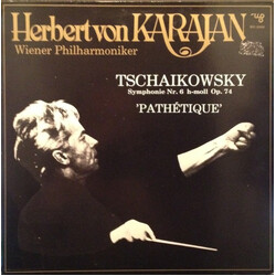 Pyotr Ilyich Tchaikovsky / Wiener Philharmoniker / Herbert von Karajan Symphonie Nr. 6 H-moll Op. 74 'Pathétique' Vinyl LP USED