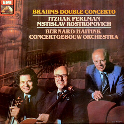 Johannes Brahms / Itzhak Perlman / Mstislav Rostropovich / Bernard Haitink / Concertgebouworkest Double Concerto Vinyl LP USED