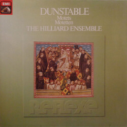 John Dunstable / The Hilliard Ensemble Motets / Motetten Vinyl LP USED