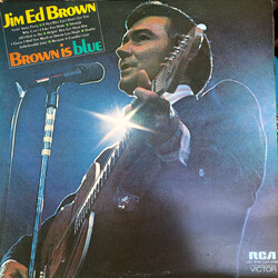 Jim Ed Brown Brown Is Blue Vinyl LP USED