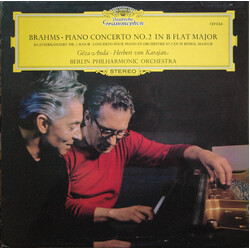 Johannes Brahms / Géza Anda / Herbert Von Karajan / Berliner Philharmoniker Klavierkonzert Nr. 2 B-Dur Vinyl LP USED