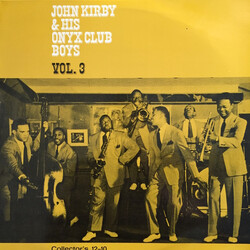 John Kirby And His Onyx Club Boys Vol. 3 Vinyl LP USED