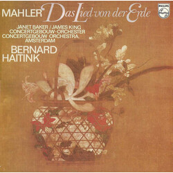 Gustav Mahler / Janet Baker / James King (3) / Concertgebouworkest / Bernard Haitink Das Lied Von Der Erde Vinyl LP USED