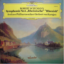 Robert Schumann / Berliner Philharmoniker / Herbert von Karajan Symphonie Nr.3 "Rheinische" "Rhenish" Vinyl LP USED