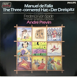 Manuel De Falla / Frederica von Stade / The Pittsburgh Symphony Orchestra / André Previn The Three-Cornered Hat = Der Dreispitz Vinyl LP USED