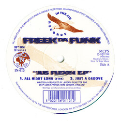 Freak Da' Funk Jus Flexin EP Vinyl USED