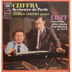 Franz Liszt / Gyorgy Cziffra / Orchestre De Paris / György Cziffra, Jr. Concertos Pour Piano Et Orchestre Nos. 1 Et 2 Vinyl LP USED