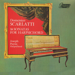 Domenico Scarlatti / Joseph Payne 16 Sonatas For Harpsichord Vinyl LP USED