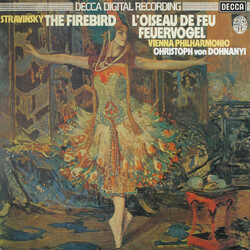 Igor Stravinsky / Wiener Philharmoniker / Christoph von Dohnányi The Firebird - L'Oiseau De Feu - Feuervogel Vinyl LP USED