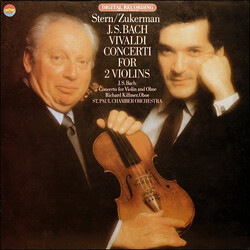 Johann Sebastian Bach / Antonio Vivaldi / Isaac Stern / Pinchas Zukerman / The Saint Paul Chamber Orchestra Concerti For 2 Violins Vinyl LP USED