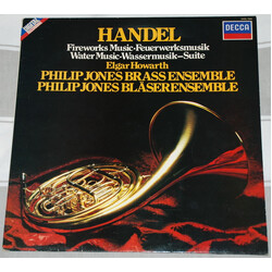 Georg Friedrich Händel / Philip Jones Brass Ensemble / Elgar Howarth Fireworks Music / Water Music-Suite Vinyl LP USED