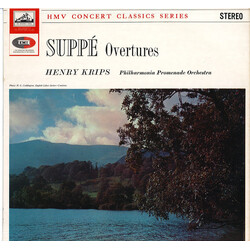 Franz von Suppé / Henry Krips / Philharmonia Promenade Orchestra Overtures Vinyl LP USED