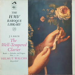 Johann Sebastian Bach / Helmut Walcha The Well Tempered Clavier, Book 2, Preludes And Fugues Nos. 1 - 10 Vinyl LP USED