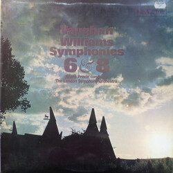 Ralph Vaughan Williams / André Previn / The London Symphony Orchestra Symphonies 6 & 8 Vinyl LP USED