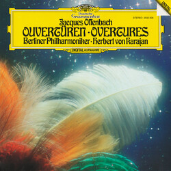 Jacques Offenbach / Berliner Philharmoniker / Herbert Von Karajan Ouvertüren = Overtures Vinyl LP USED