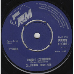 The California Brakemen Cowboy Convention Vinyl USED