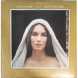 Emmylou Harris Light Of The Stable-The Christmas Album Vinyl LP USED