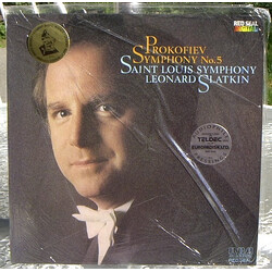 Sergei Prokofiev / Saint Louis Symphony Orchestra / Leonard Slatkin Symphony No. 5 Vinyl LP USED