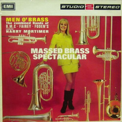 Men O' Brass / Harry Mortimer Massed Brass Spectacular Vinyl LP USED