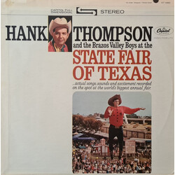 Hank Thompson And His Brazos Valley Boys At The State Fair Of Texas Vinyl LP USED