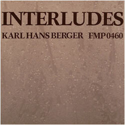 Karl Berger Interludes Vinyl LP USED