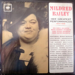 Mildred Bailey Her Greatest Performances 1929-1946 Vinyl 3 LP USED