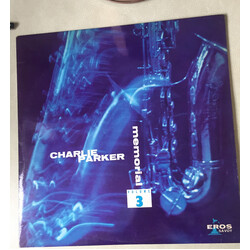 Charlie Parker Charlie Parker Memorial Volume 3 Vinyl LP USED