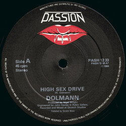 Dolmann High Sex Drive (Remix) Vinyl USED