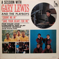 Gary Lewis & The Playboys A Session With Gary Lewis And The Playboys Vinyl LP USED