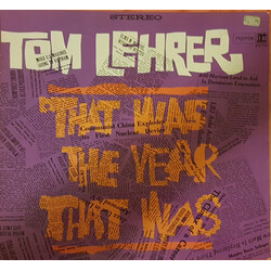 Tom Lehrer That Was The Year That Was Vinyl LP USED