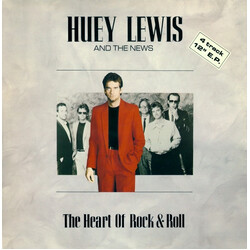 Huey Lewis & The News The Heart Of Rock & Roll Vinyl USED