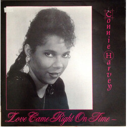 Connie Harvey Love Came Right On Time Vinyl USED