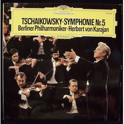 Pyotr Ilyich Tchaikovsky / Berliner Philharmoniker / Herbert von Karajan Symphonie Nr. 5 Vinyl LP USED