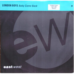 London Boys Baby Come Back Vinyl USED