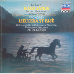 Radio Filharmonisch Orkest / Philharmonia Hungarica Kodaly:Hary Janos-Suite/Prokofiev:Lieutenant Kije-Suite Vinyl LP USED